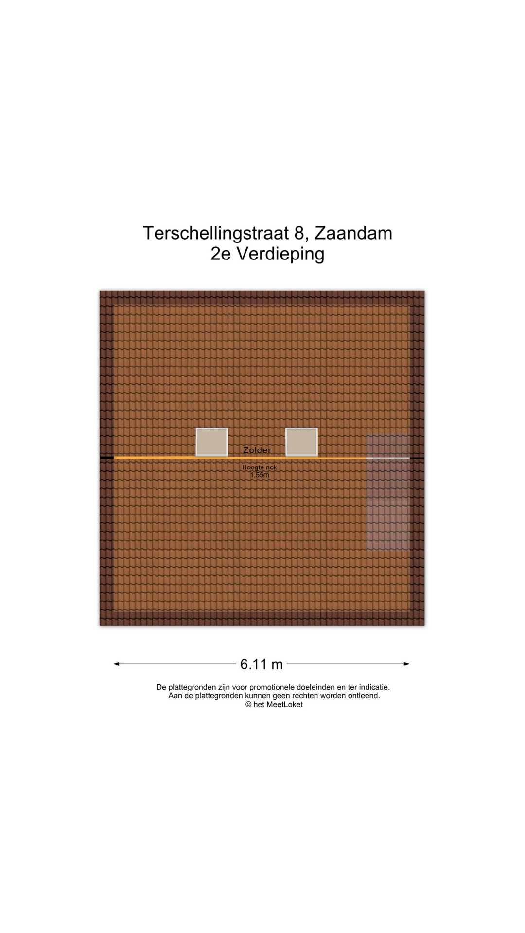 Terschellingstraat 8 , 1506 ZG Zaandam map